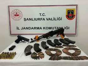 Şanlıurfa’da silah kaçakçılığı operasyonu: 2 gözaltı
