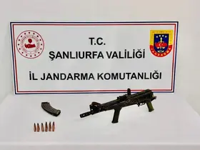 Şanlıurfa’da silah kaçakçılığı operasyonunda 1 gözaltı