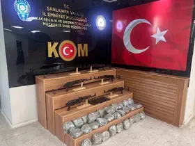 Şanlıurfa’da silah ve uyuşturucu operasyonu: 2 tutuklama

