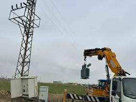 Şanlıurfa’daki kaçak trafoya el konuldu
