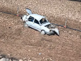 Şarampole yuvarlanan otomobildeki bebek öldü, 6 kişi ise yaralandı