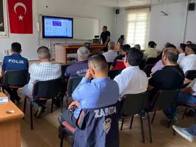 Sarıgöl’de afete hazırlık eğitimi verildi
