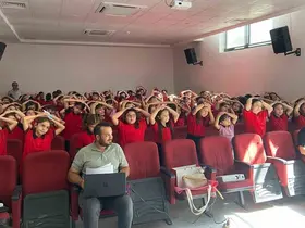 Sarıgöl’de öğrenciler ’Sağlıklı gelecek’ için bilgilendirildi
