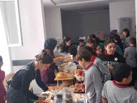 Sarıgöllü öğrencilerden Gazze’deki çocuklara destek
