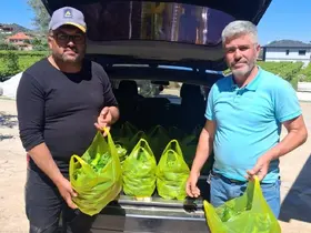 Sarıgöl’ün meşhur Emcelli biberi gurbetçilerin gözdesi oldu
