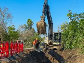 SASKİ’den Salıpazarı Barajı için 11 kilometrelik isale hattı çalışması
