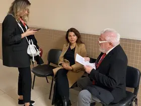 Sedef Kabaş adli kontrolle serbest bırakıldı
