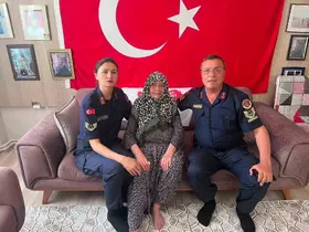 Şehit ailesine vefa ziyareti
