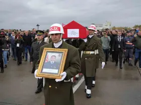 Şehit Altıok’un cenazesi Samsun’a getirildi
