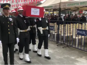 Şehit Binbaşı Sinan Taştekin son yolculuğuna uğurlandı