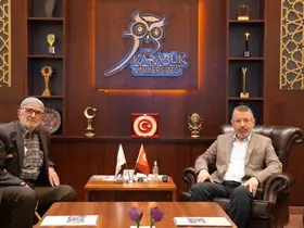 Şehit Nuri Özcan’ın babası Mehmet Özcan’dan Rektör Kırışık’a ziyaret
