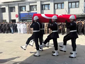 Şehit polis için İstanbul’da tören düzenlendi
