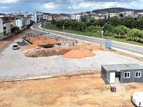 Şehit Yakınları ve Gazi Evi projesinde inşaat ilerliyor

