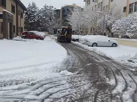 Şehitkamil’de karla mücadele aralıksız sürüyor
