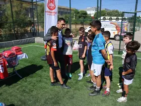 Şehzadeler’de geleceğin yıldızları sahaya indi
