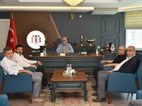 Şenol Arslan, Başkan Dumandağ ile bir araya geldi
