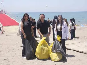 Serik’te sahil temizliği gerçekleştirildi
