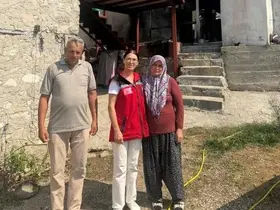 Seydikemer’de afetzede şehit yakını ve gazi yalnız bırakılmadı
