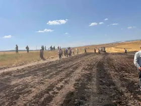 Seyitgazi ilçesinde bir yangın daha
