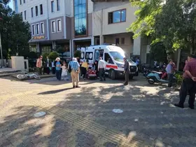 Sıcak havada fenalaşan şahıs, hastaneye kaldırıldı

