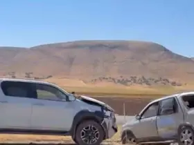 Siirt’te trafik kazası: Araçlarda maddi hasar oluştu
