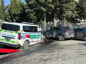 Silivri’de jandarma aracı kazaya karıştı:3 yaralı
