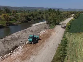 Simav Çayı’nda taşkına önlem
