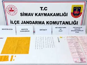 Simav’da uyuşturucu operasyonu
