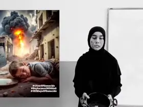 Sındırgı’da öğrencilerden anlamlı Gazze mesajı
