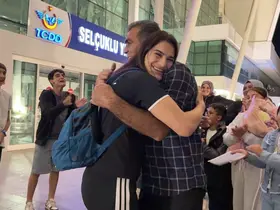 Sinem Oruç Konya’da coşkuyla karşılandı