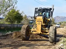 Sınırteke yolu modern ulaşım ağına kavuşuyor
