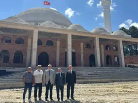 Sinop Üniversitesi Camisi inşaatı devam ediyor
