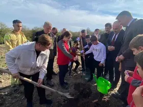Sinop’ta 3 bin 860 fidan toprakla buluştu
