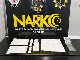 Sinop’ta 3 bin 877 kullanımlık uyuşturucu ele geçirildi
