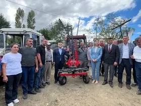 Sinop’ta çiftçilere makine ekipman desteği
