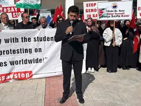 Sinop’ta Filistin’e destek programı düzenlendi
