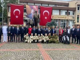 Sinop’ta Gaziler Günü yürüyüşü
