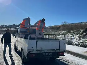 Sinop’ta ’kürekli’ tuzlama çalışması
