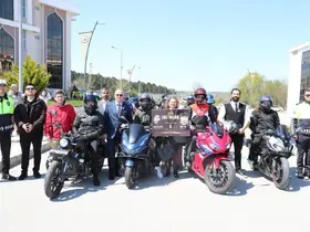 Sinop’ta motosiklet kazalarına dikkat çekildi
