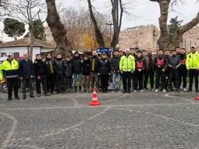 Sinop’ta motosikletli kuryelere hayat kurtaran uyarılar
