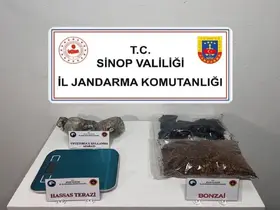 Sinop’ta uyuşturucu operasyonu

