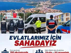 Sinop’ta yeni eğitim-öğretim yılı öncesi güvenlik tedbirleri artırıldı
