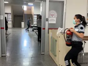Şırnak Devlet Hastanesi’ndeki tatbikat gerçeğini aratmadı
