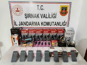 Şırnak’ta 12 milyon liralık kaçak malzeme ele geçirildi
