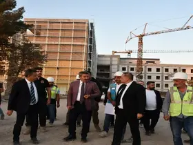 Şırnak’ta 500 yataklı bölge hastanesinin inşaatı denetlendi
