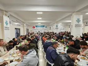 Şırnak’ta gönüller aynı sofrada buluştu
