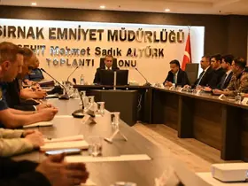 Şırnak’ta güvenlik zirvesi: Huzur için yeni yol haritası belirlendi
