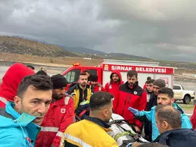 Şırnak’ta işçileri taşıyan servis kaza yaptı: 9 yaralı
