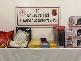 Şırnak’ta jandarmadan kaçakçılık operasyonu
