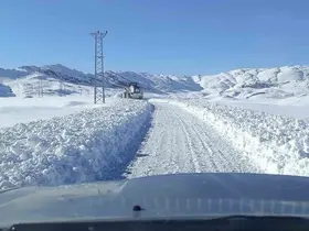 Şırnak’ta kar kalınlığı 1 metreyi aştı
